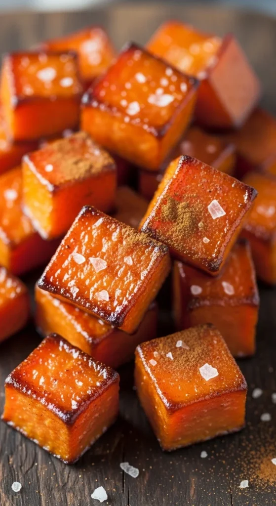 Roasted Sweet Potatoes with Cinnamon