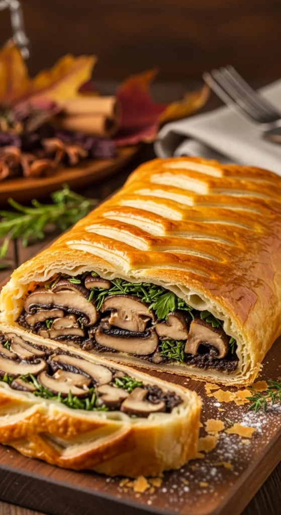 Savory Mushroom Wellington