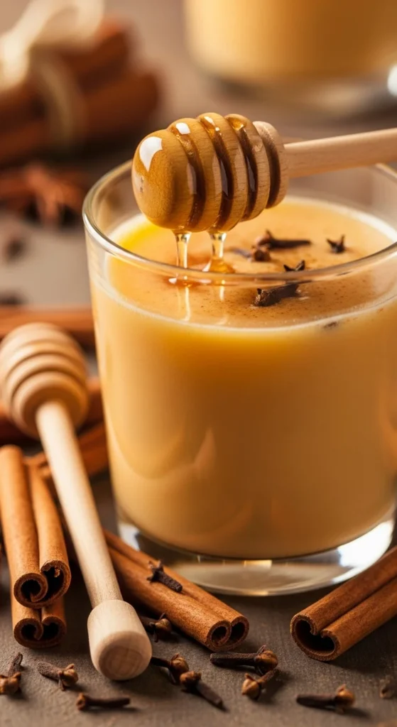 Spiced Honey Eggnog