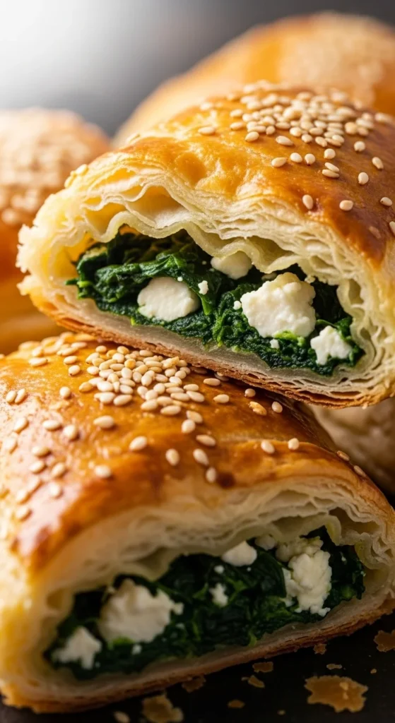 Spinach & Feta Puff Pastry Bites