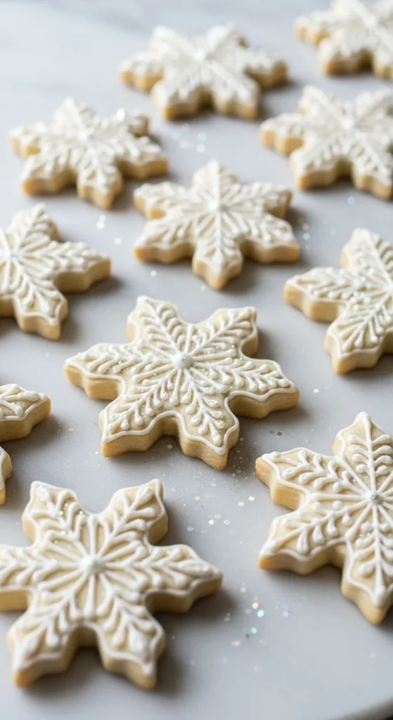 Sugar Cookie Snowflakes