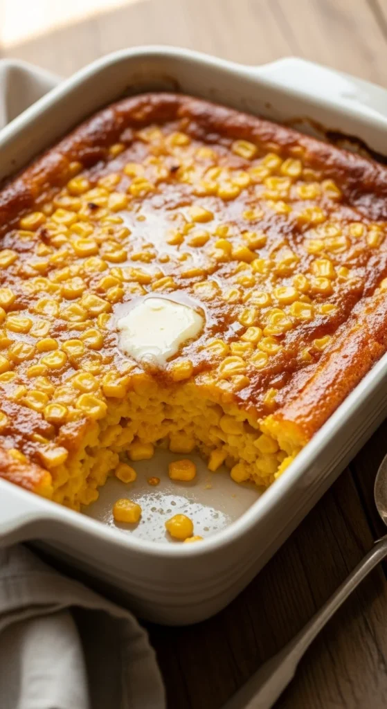 Sweet Corn Pudding
