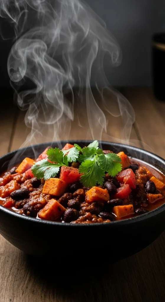 Sweet Potato & Black Bean Chili