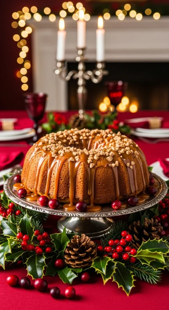 Toffee Pecan Bundt Cake