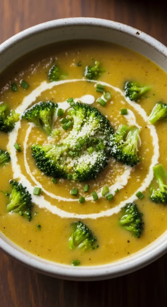  Vegan Broccoli Cheddar Soup