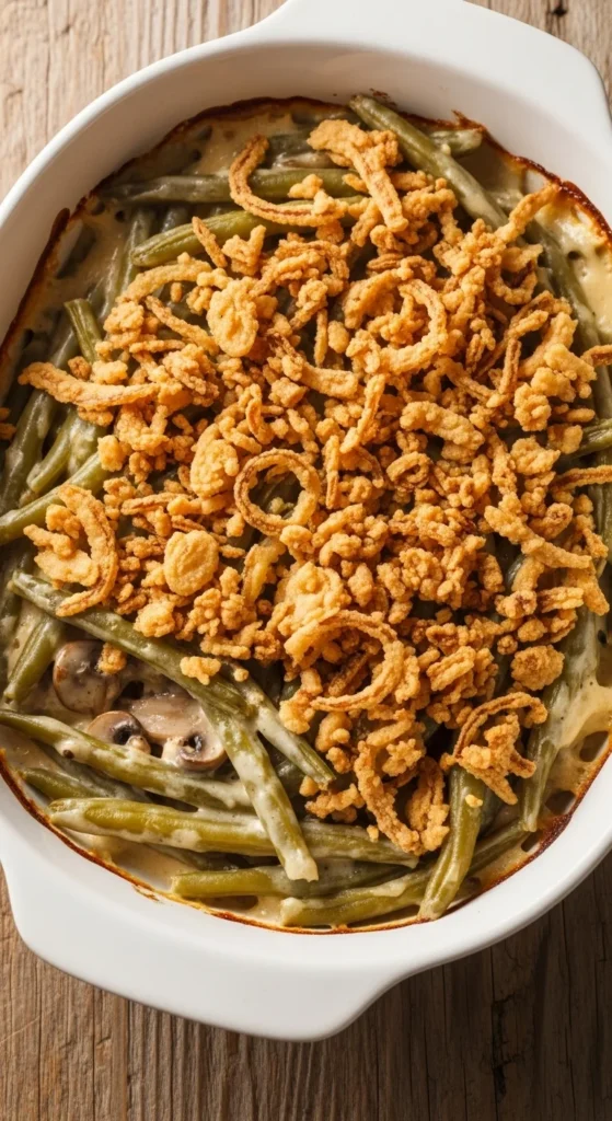 Vegan Green Bean Casserole