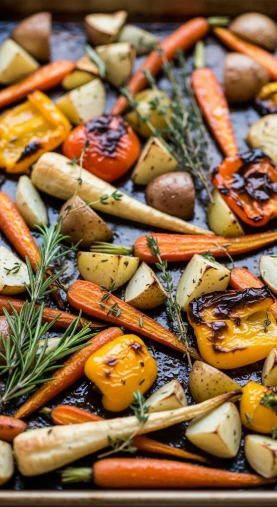 Vegan Roasted Vegetable Medley