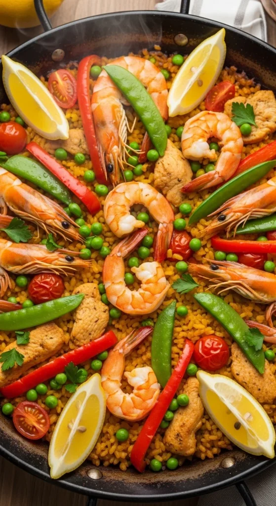 Vegan Vegetable Paella