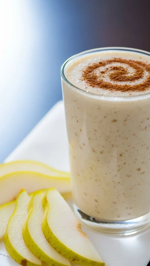 Cinnamon Pear Smoothie