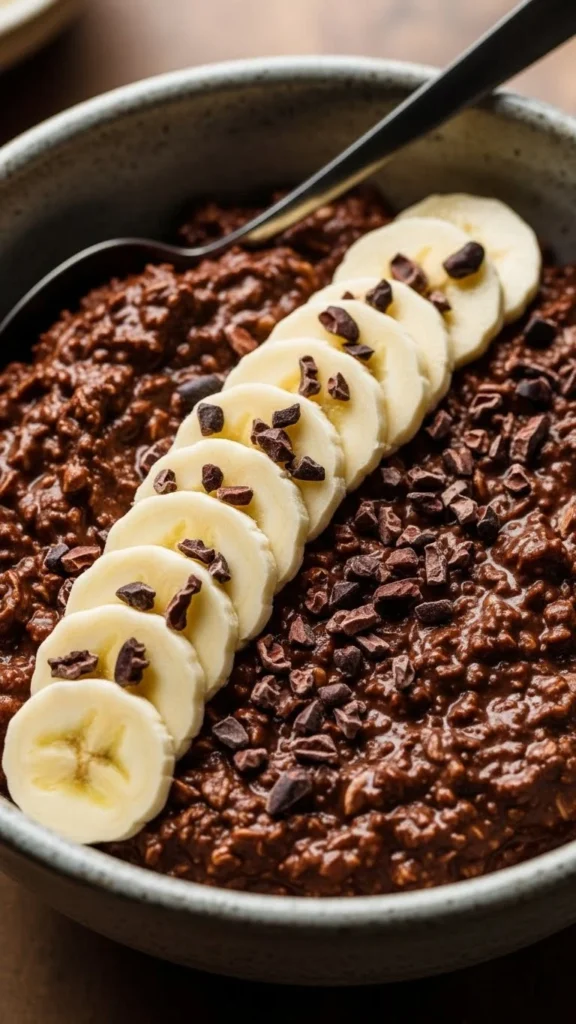 Vegan Chocolate Protein Oats