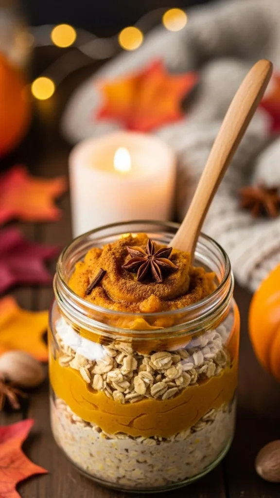 Pumpkin Spice Overnight Oats