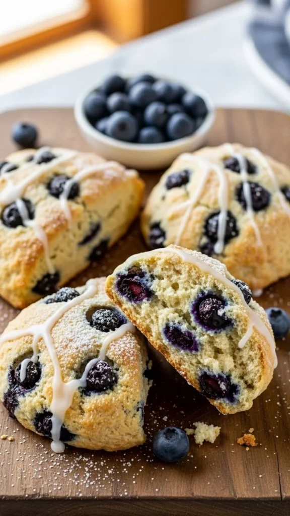 Vegan Blueberry Scones