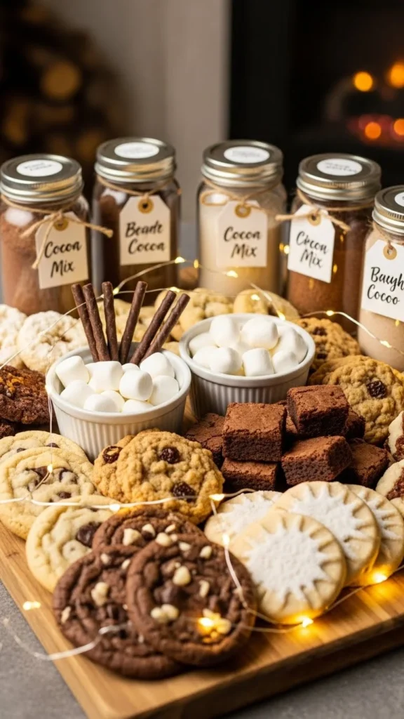 Hot Cocoa Dessert Board