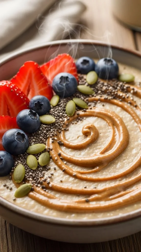 Almond Butter Berry Bowl