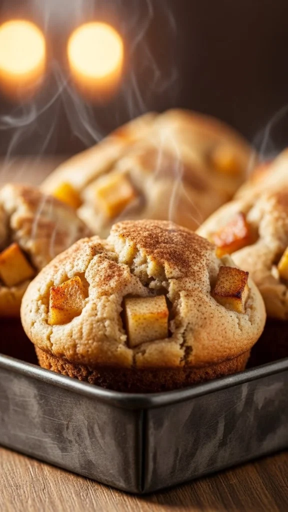 Almond Flour Apple Muffins