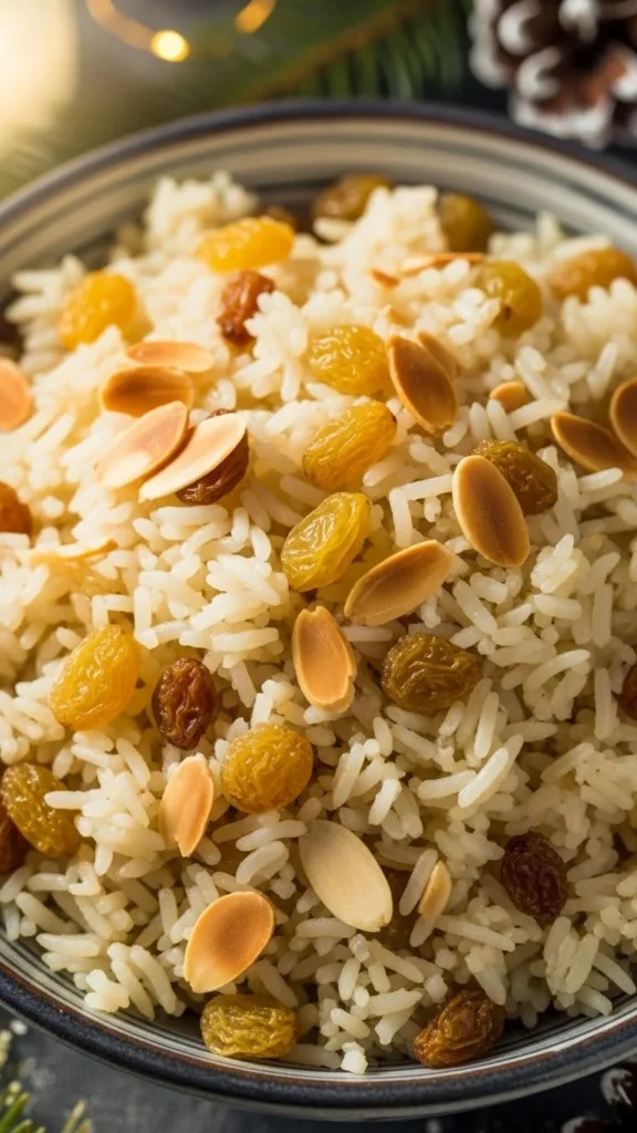 Almond Raisin Rice