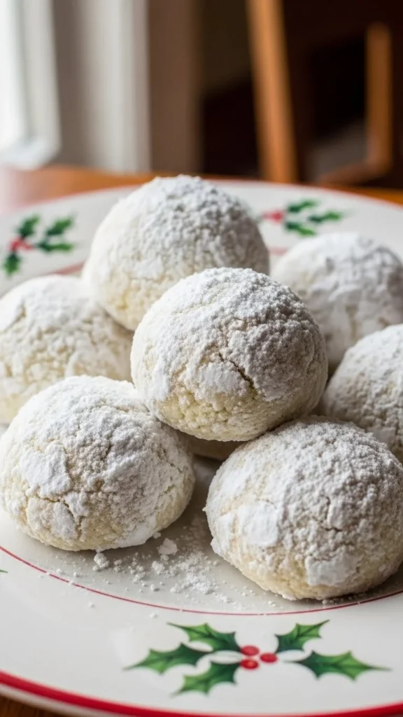 Almond Snowball Cookies