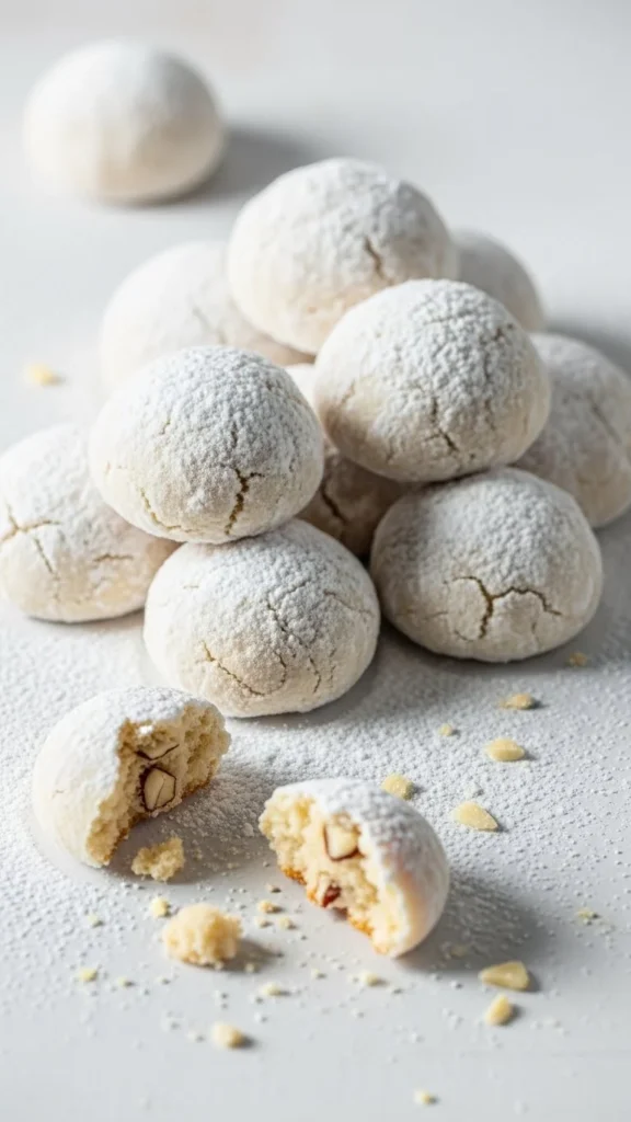 Almond Snowball Cookies
