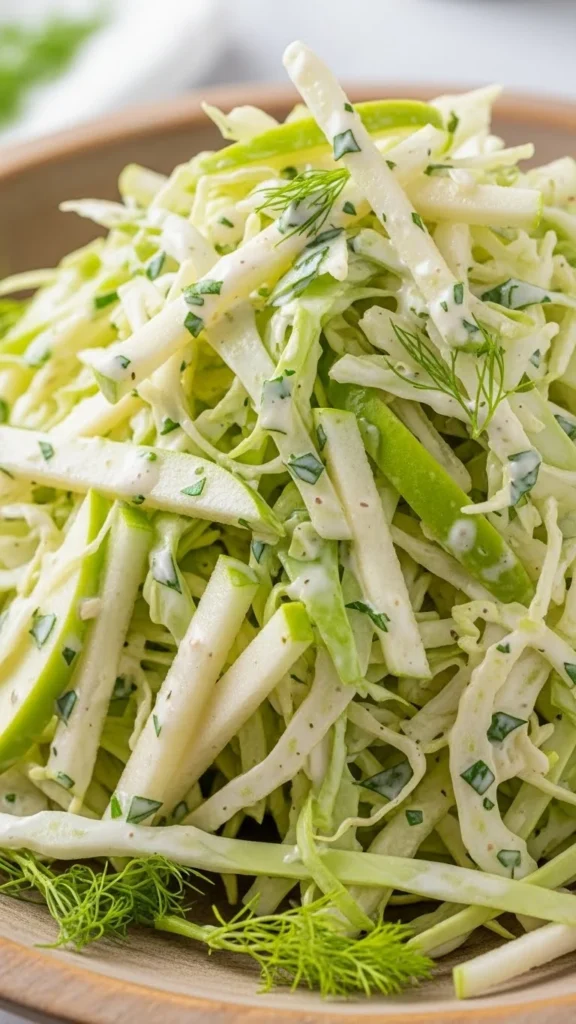 Apple Fennel Winter Slaw