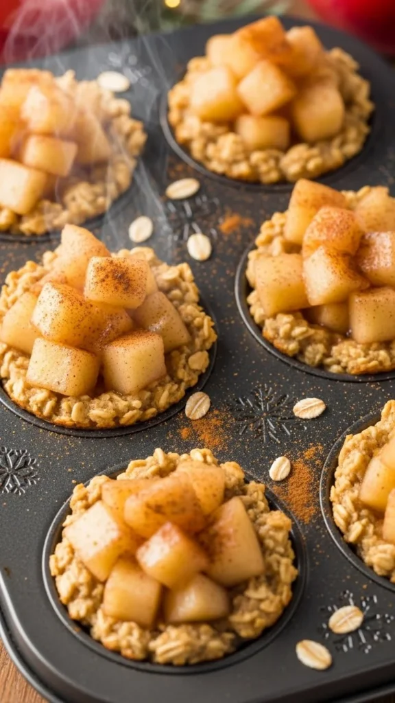 Apple Pie Breakfast Cups