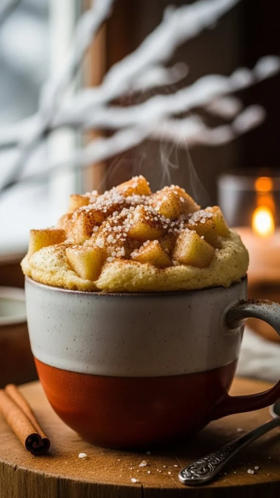 Apple Spice Mug Cake