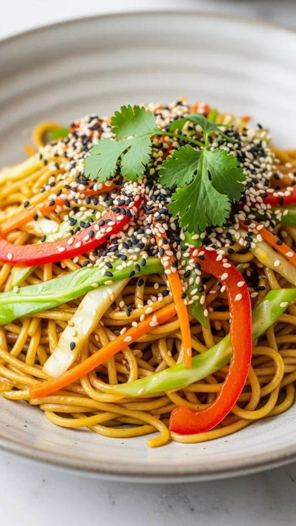 Asian Sesame Noodle Salad