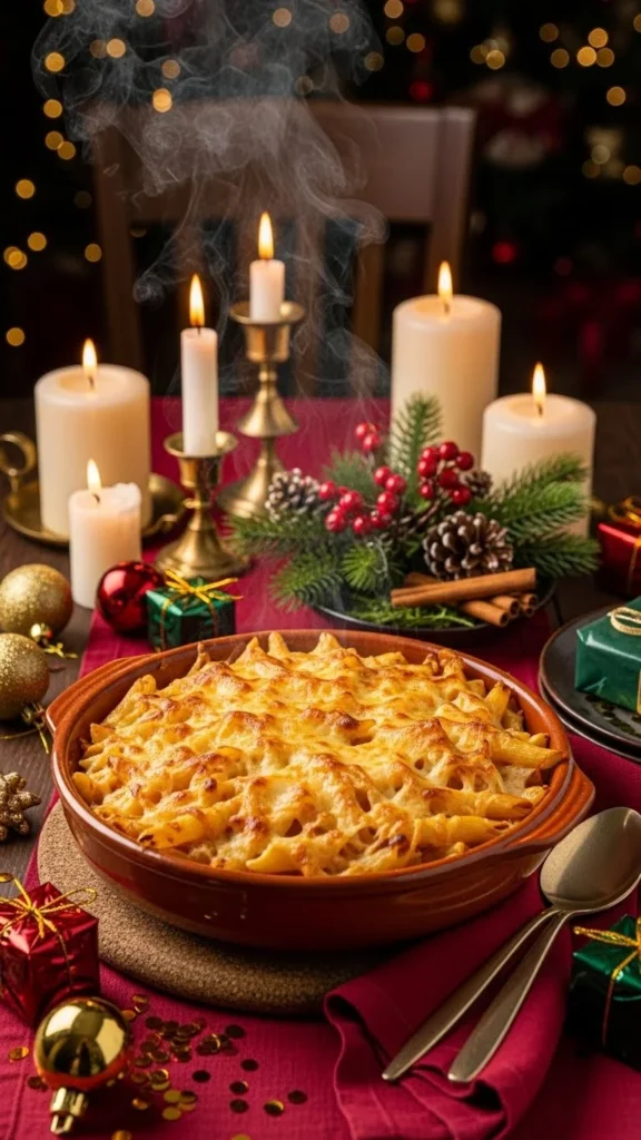 Baked Four-Cheese Penne