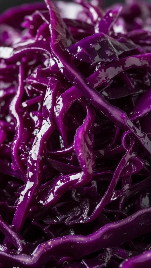 Balsamic Glazed Red Cabbage