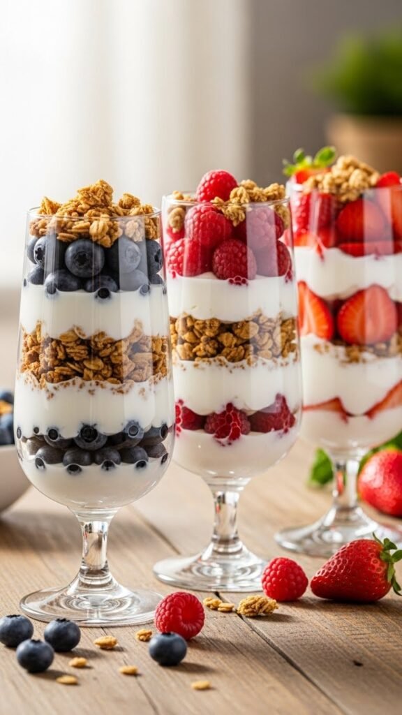 Berry Yogurt Parfaits