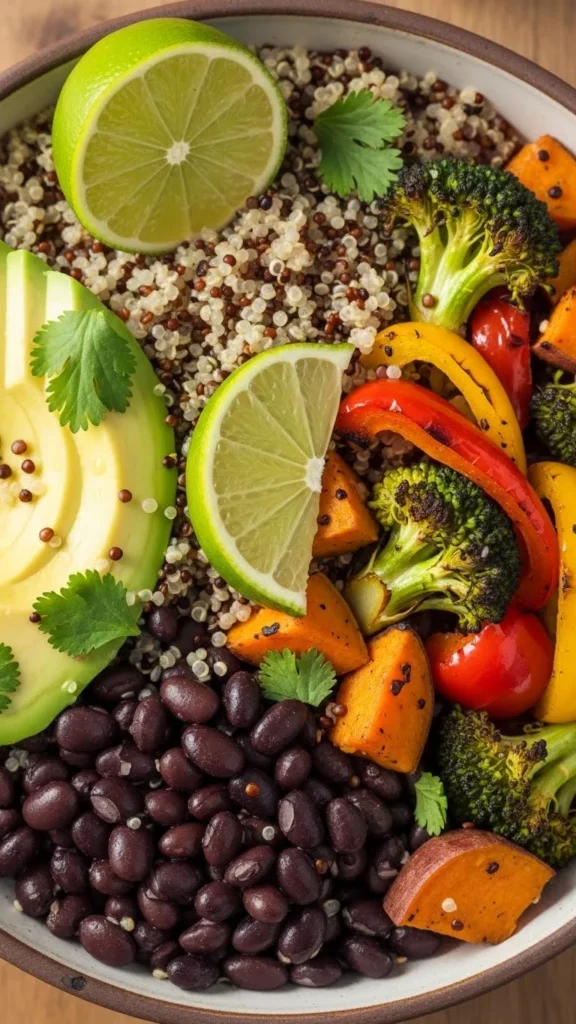 Black Bean Quinoa Power Bowl