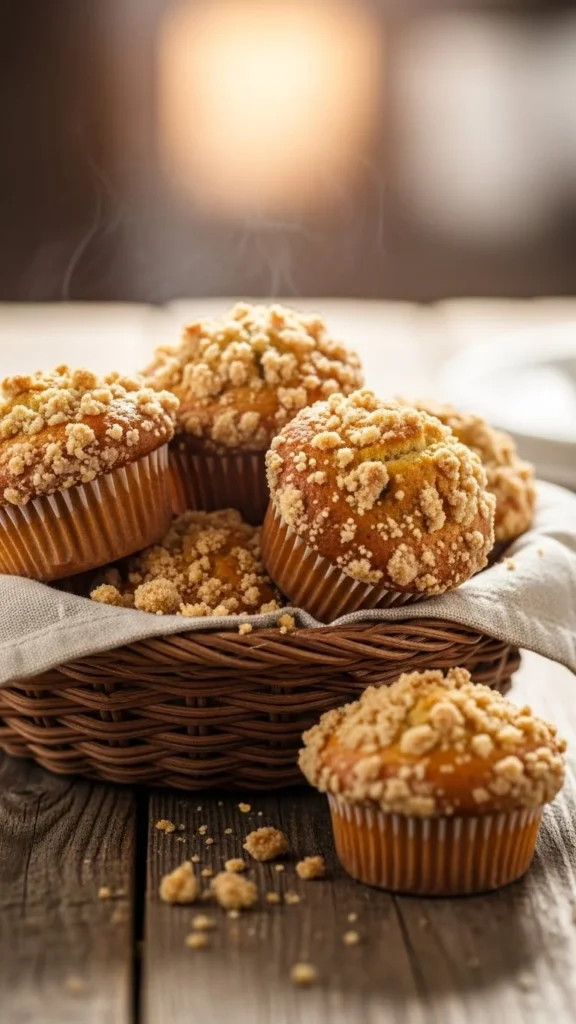 Brown Sugar Streusel Muffins
