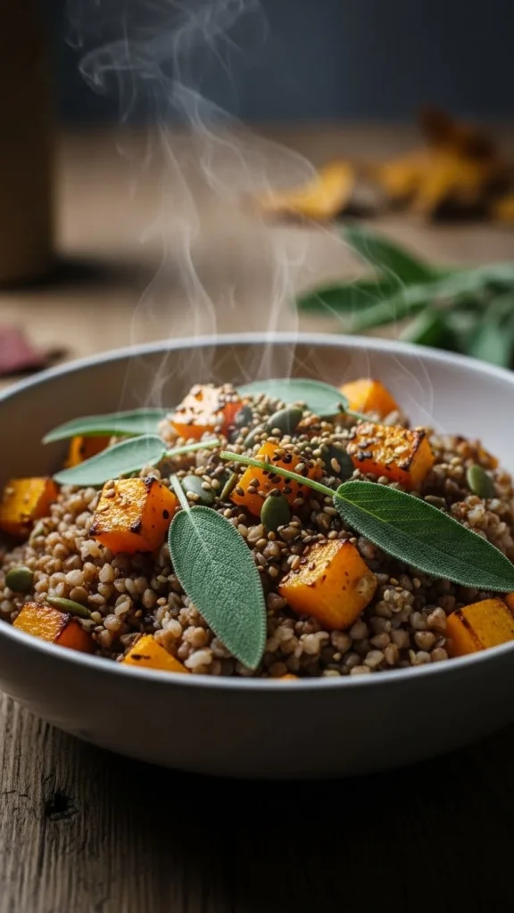 Buckwheat Bowl with Roasted Pumpkin