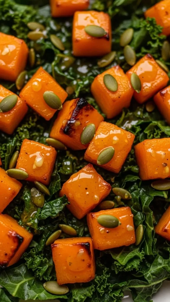 Butternut Squash & Kale Salad