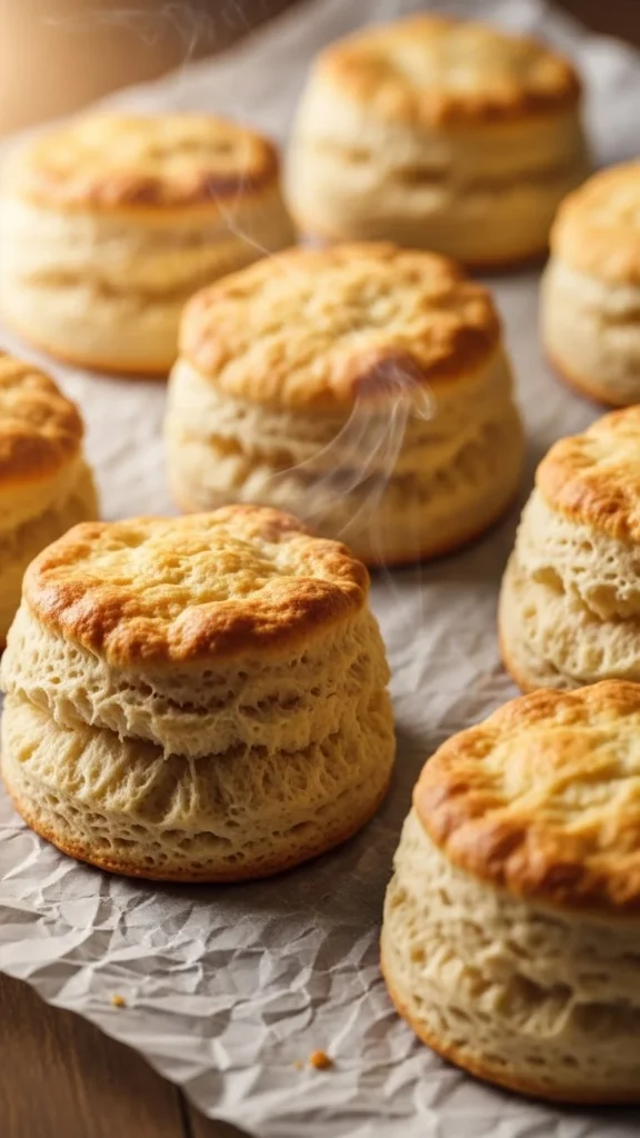 Buttery Herb Drop Biscuits