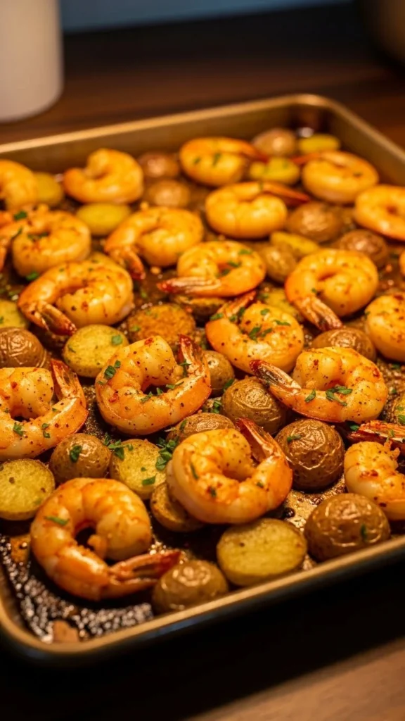 Cajun Shrimp & Potatoes