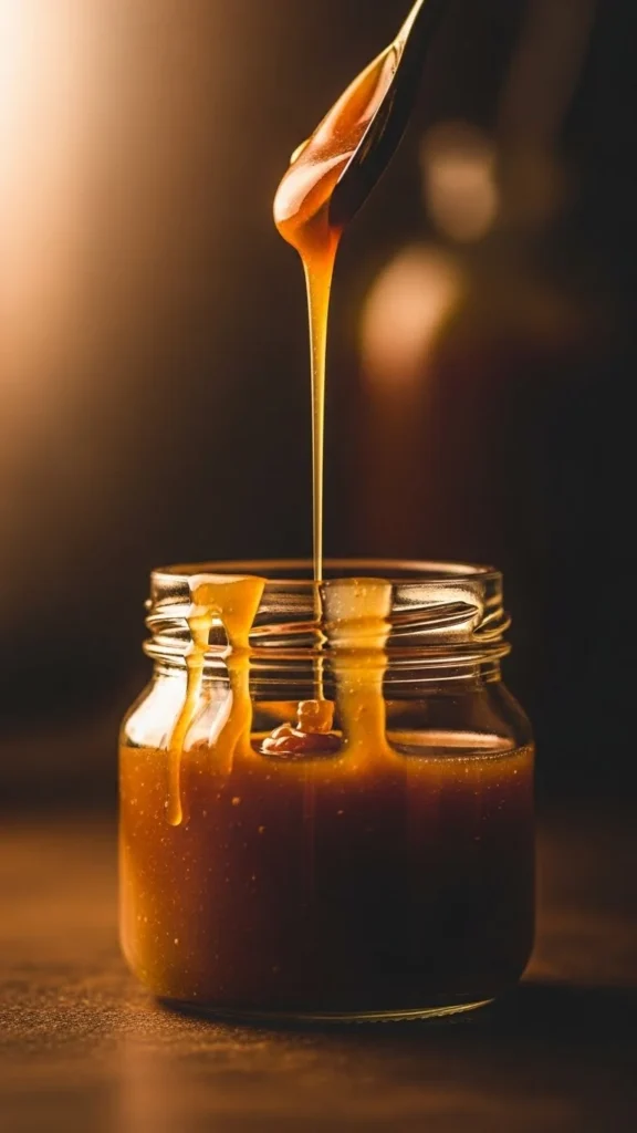 Caramel Sauce Jar