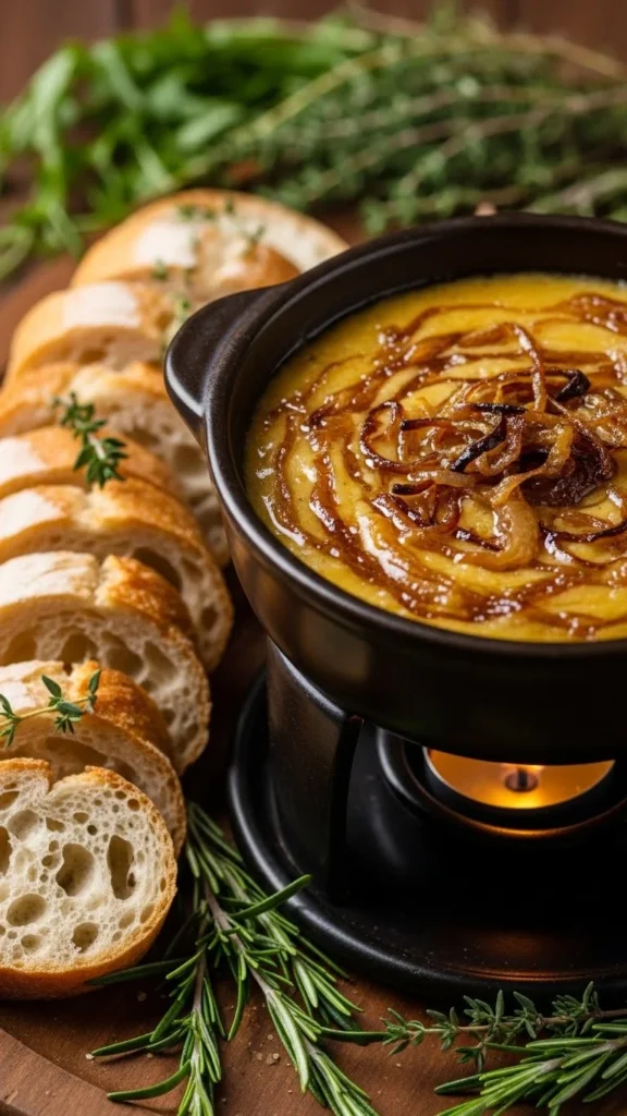 Caramelized Onion Fondue