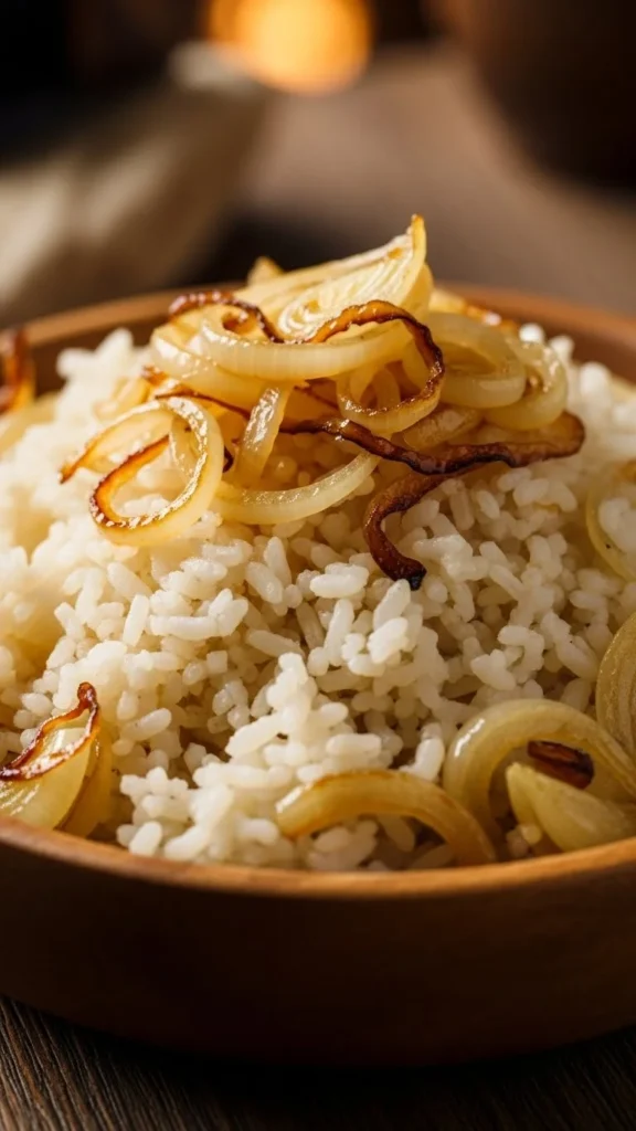 Caramelized Onion Rice