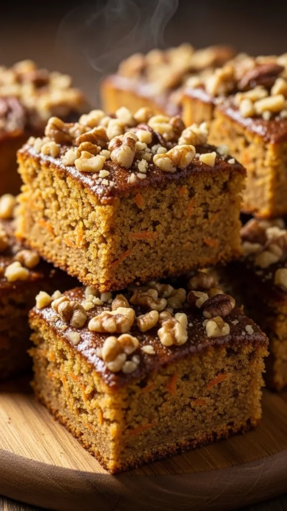 Carrot Spice Breakfast Squares