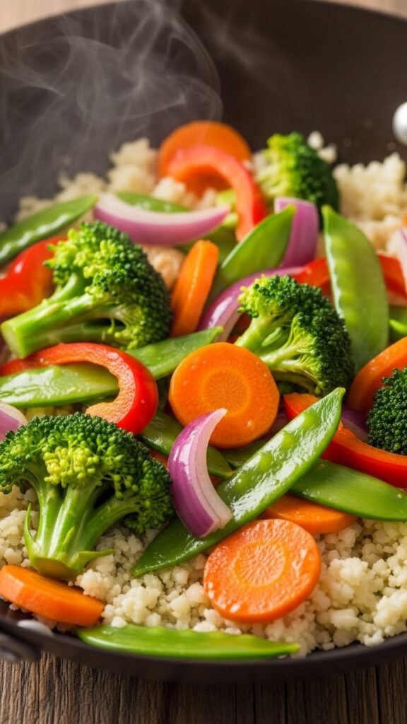 Cauliflower Rice Stir Fry
