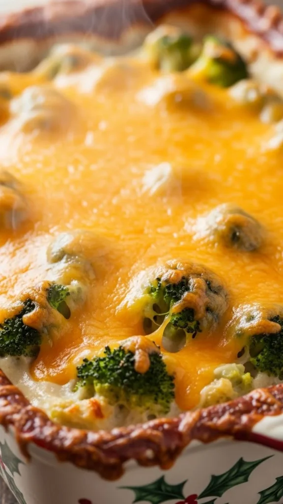Cheddar Broccoli Bake