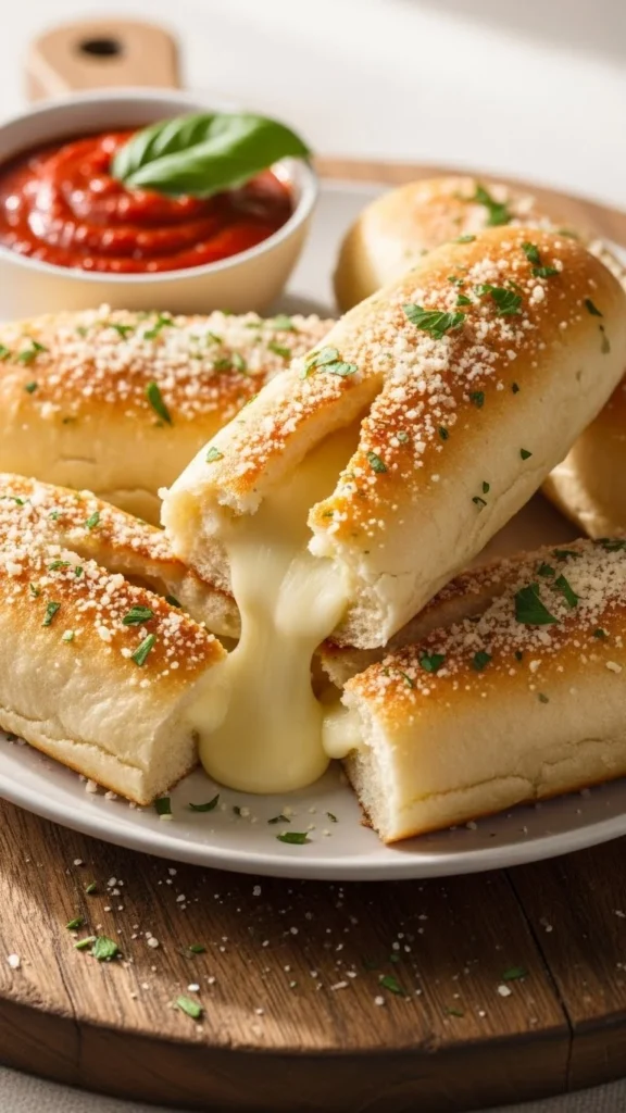 Cheese Stuffed Breadsticks