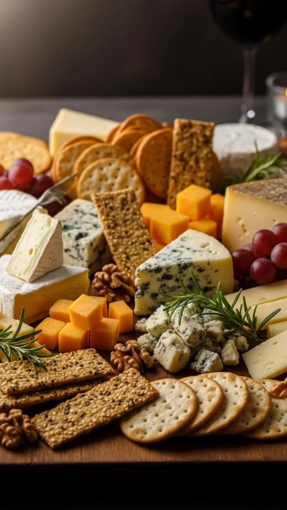Cheese and Crackers Board