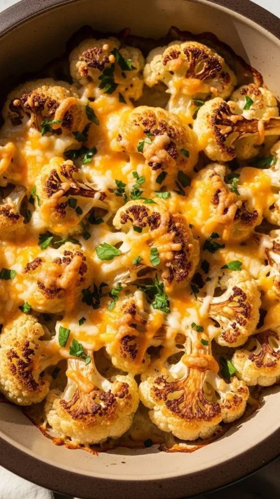 Cheesy Cauliflower Bake