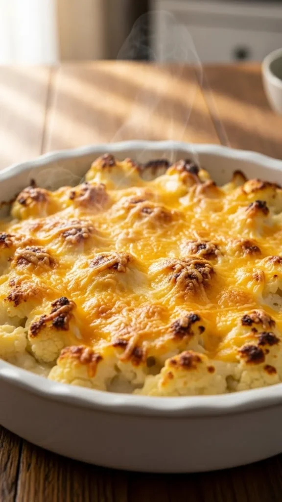Cheesy Cauliflower Casserole