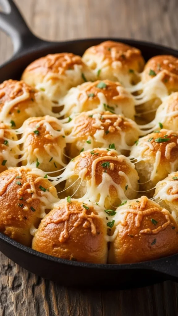 Cheesy Garlic Pull-Apart Bites