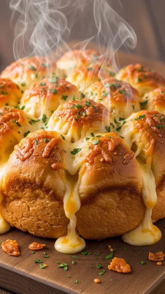 Cheesy Garlic Pull-Apart Bread