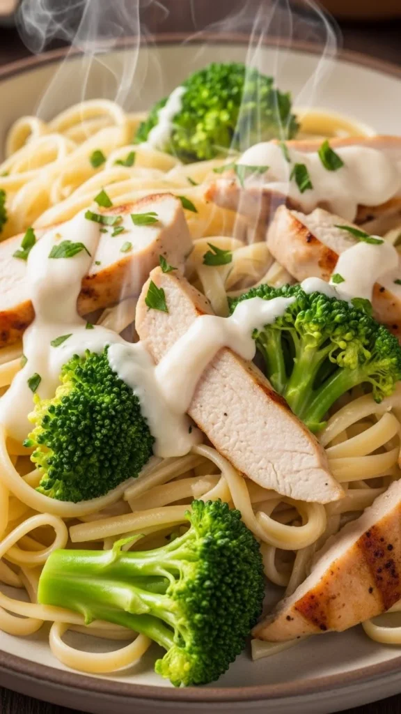 Chicken Broccoli Alfredo