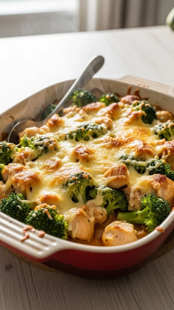 Chicken Broccoli Cheese Casserole