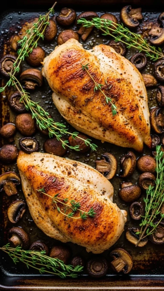 Chicken & Mushroom Bake